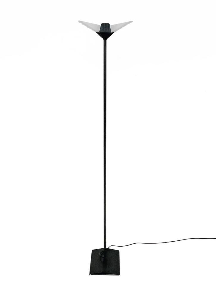 vloerlamp post modern Murano glas, Huis en Inrichting, Lampen | Vloerlampen, Gebruikt, 150 tot 200 cm, Glas, Metaal, Ophalen