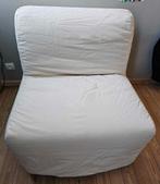 Fauteuil clip clap, 190 cm of minder, 80 cm, Crème, Eenpersoons