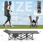 Campingbed inklapbaar |  logeerbed | draagbaar | Nieuw, -, Verzenden, -, Nieuw