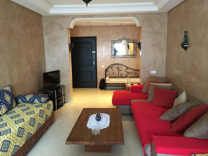 Appartement te huur in het centrum van Tanger (strand 250m), Immo, Huizen en Appartementen te koop, Brussel, Appartement