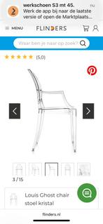 6 Kartell Ghost Chairs transparant, Ophalen, Zo goed als nieuw