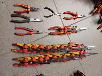 Lot Knipex en 4tecx tangen disponible aux enchères