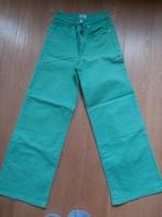 groene wide leg jeans Only mt 25/30 in zeer goede staat, Groen, Gedragen, Lang, Ophalen of Verzenden