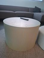 Trendy beige/sand salontafel WOOOD, Ophalen, Zo goed als nieuw