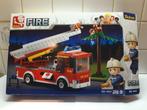 Compleet! 6+ Brandweer ladderwagen Sluban M38-B0625, Ophalen of Verzenden, Zo goed als nieuw, Overige merken
