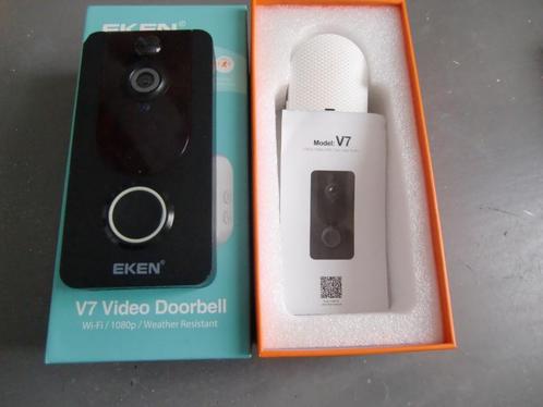 Eken V5 en Eken V7 Deurbel, Maison & Meubles, Sonnettes, Comme neuf, Filaire, Capteur de détection de mouvement, Compatible avec les smartphones