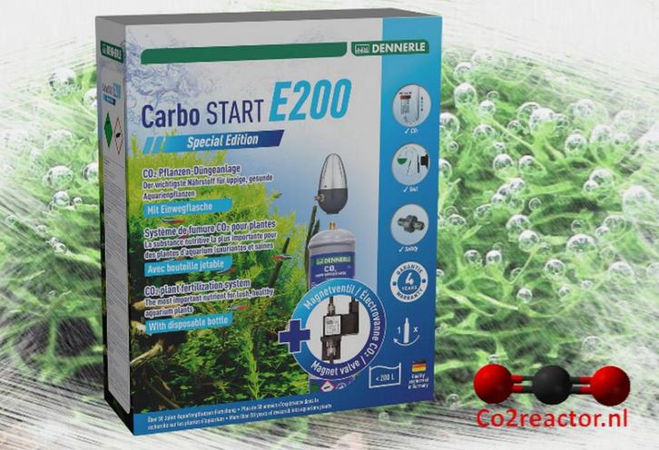 Dennerle Carbo Start E200 Special Edition, Dieren en Toebehoren, Vissen | Aquaria en Toebehoren, Nieuw, Filter of Co2, Ophalen of Verzenden