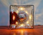 Glazen plafondlamp Mazzega Murano, 1960, Ophalen of Verzenden