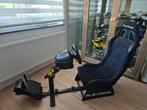 Speelstoel + Thrustmaster T300RS, Games en Spelcomputers, Spelcomputers | Sony Consoles | Accessoires, Ophalen, Gebruikt, Playseat of Racestoel