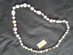collier de fantaisie 60 cm perle blanc rose C60B, Bijoux, Sacs & Beauté, Colliers, Synthétique, Enlèvement ou Envoi, Blanc, Neuf