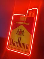 Vintage marlboro lichtbak neon, Comme neuf, Enlèvement ou Envoi