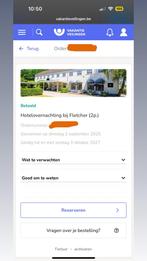 Overnachting fletcher hotel 2personen, Tickets en Kaartjes, Hotelbonnen, Twee personen