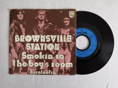 BROWNSVILLE STATION - Smokin' in the boy's room (single), Cd's en Dvd's, Vinyl Singles, Gebruikt, Single, Rock en Metal, 7 inch