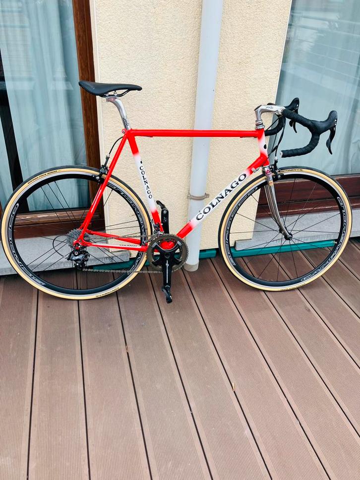 Colnago Crystal retro modern Campagnolo, Fietsen en Brommers, Fietsen | Racefietsen, Zo goed als nieuw, Heren, Overige merken
