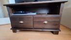 IKEA tv-tafel donkerbruin massief hout 659052