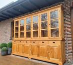 Teak 300 cm buffetkast/vitrinekast GRATIS LEVERING, Huis en Inrichting, Ophalen of Verzenden, Zo goed als nieuw