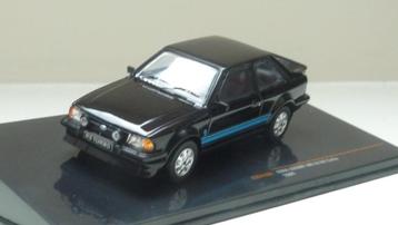 Ixo Ford Escort MK3 RS Turbo (1984) noire 1:43 disponible aux enchères