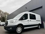 Ford transit dubbel cabine - 6zit - 2022 - 149dkm - automaat, Automaat, Stof, Euro 6, Wit