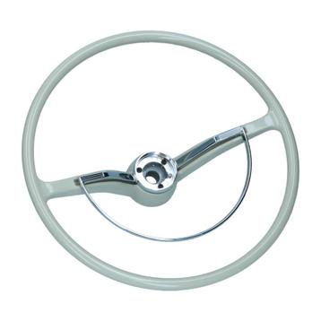 VW Stuurwiel 61-71 Zilver Beige Kever KG Type 3 beschikbaar voor biedingen