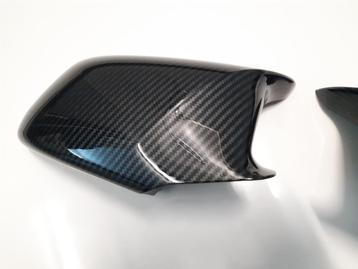 Coques de rétroviseurs en carbone et noir brillant pour BMW 