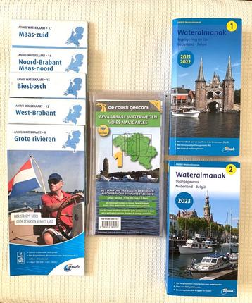kaarten  Pleziervaart  België - Nederland  beschikbaar voor biedingen