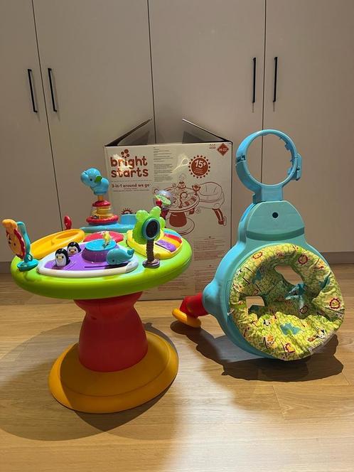 Speeltafel Bright starts, Kinderen en Baby's, Speelgoed | Babyspeelgoed, Zo goed als nieuw, Overige typen, Met geluid, Ophalen