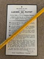 Oorlogslachtoffer 8/1940 Poperinge Oprichter BARCO DEPUYDT L, Ophalen of Verzenden, Bidprentje