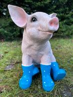 Bottes à cochon, enfant, chambre de bébé, bleues, 25 cm, Enlèvement ou Envoi, Neuf, Synthétique, Animal