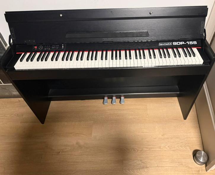 keymaXX SDP-155 Digital Piano (Black), Musique & Instruments, Pianos, Comme neuf, Piano, Enlèvement