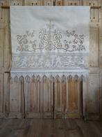 Oud rolgordijn, Antiek en Kunst, Antiek | Woonaccessoires, Ophalen of Verzenden