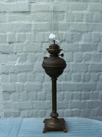 Oude petroleumlamp L & B, Ophalen, Brons