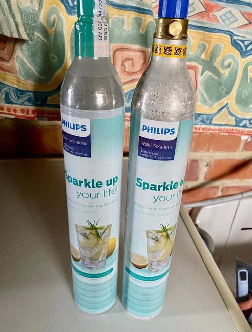 Philips Soda Maker CO2 refill hervul-flessen koolzuurgas, Huis en Inrichting, Keuken | Keukenbenodigdheden, Nieuw, Ophalen of Verzenden