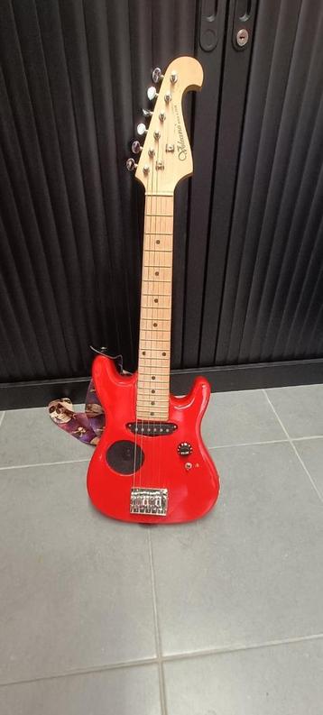 gitaar Volcano Rock-a-Teer Mini  Red  beschikbaar voor biedingen