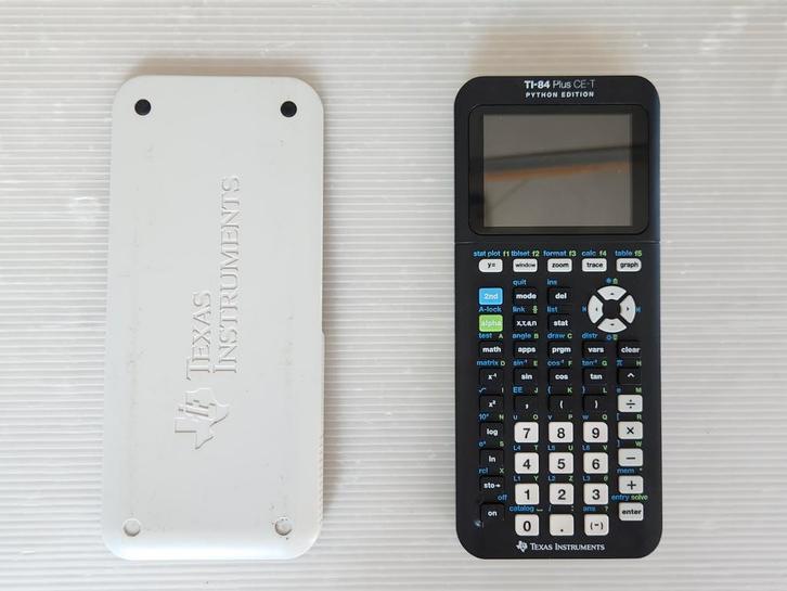 Rekenmachine TI-84 plus CE-T PYTHON, Diversen, Rekenmachines, Zo goed als nieuw, Grafische rekenmachine, Ophalen of Verzenden