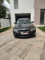 BMW 320d E91 noire, Auto's, BMW, Automaat, Zwart, Leder, Overige kleuren
