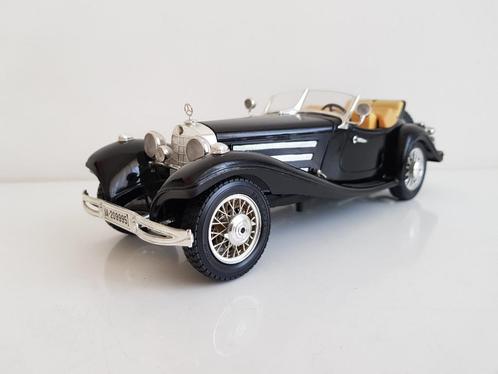 Buburago Mercedes-Benz 500K Roadster (1935) - 1/20, Hobby & Loisirs créatifs, Voitures miniatures | 1:18, Voiture, Burago, Enlèvement ou Envoi