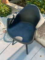 Zwarte tuinstoelen., Tuin en Terras, Tuinstoelen, Ophalen, Gebruikt, Kunststof