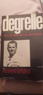 Degrelle  oog in oog met Rex leider, Ophalen of Verzenden, Zo goed als nieuw