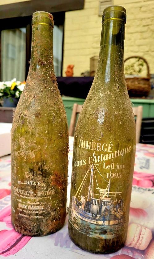 Magnifique bouteille à l'occasion de l'an 2000 Guy Saget, Collections, Vins, Comme neuf, Enlèvement ou Envoi