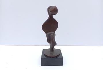 abstract brons beeld FERNAND VANDERPLANCKE beschikbaar voor biedingen