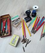 Antiek schoolgerief., Antiek en Kunst, Antiek | Speelgoed, Ophalen of Verzenden