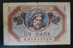 Saar pick 3 1947 (Duitse tijd), Ophalen of Verzenden, Overige landen, Los biljet