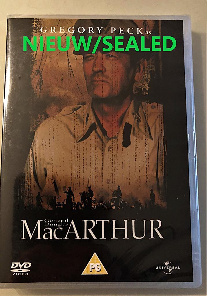 SPLINTERNIEUW IN FOLIE: Macarthur IMPORT geen nl subs, Cd's en Dvd's, Dvd's | Klassiekers, Nieuw in verpakking, Drama, Ophalen of Verzenden