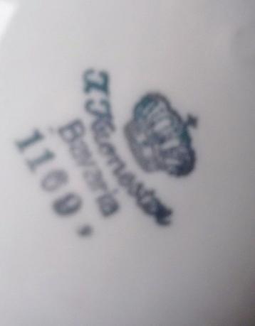 vaisselle ancienne de marque : Bavaria, St Ghilain,... beschikbaar voor biedingen