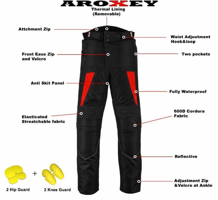 Nieuwe CE PROTECTORS motorbroek van textiel, Motoren, Kleding | Motorkleding, Broek | textiel, Dames, Heren, Kinderen, Nieuw met kaartje