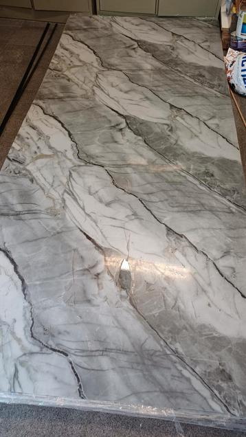 9  MARMERLOOKPANELEN  - NIEUW  !!!! beschikbaar voor biedingen