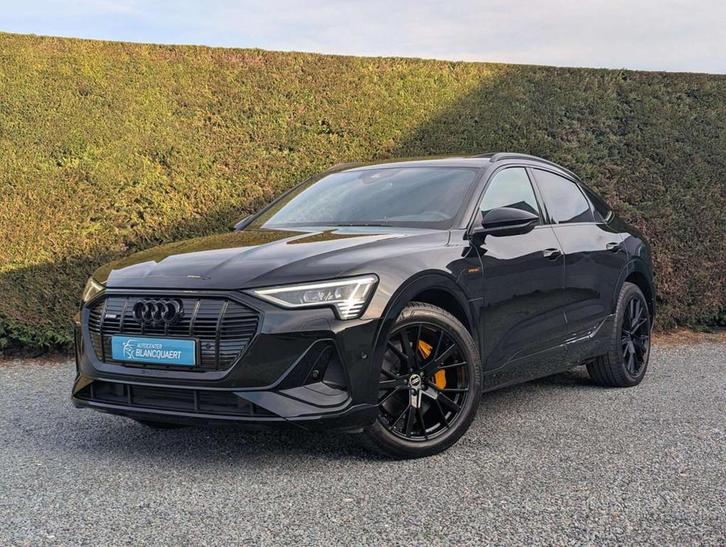 Audi Q8 e-tron Sportback (Q8)e-tron - Black edition - openda, Auto's, Audi, Bedrijf, Te koop, Q8 e-tron, 360° camera, 4x4, ABS