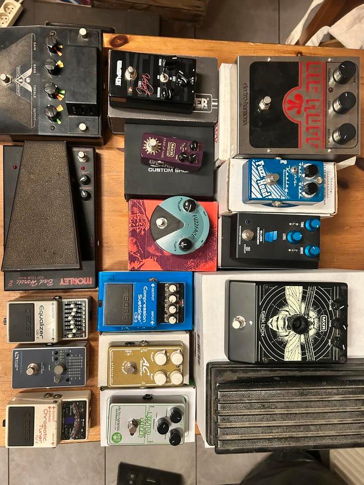 Gitaareffecten varia, Muziek en Instrumenten, Effecten, Zo goed als nieuw, Ophalen