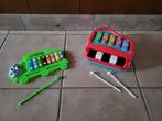 xylofoon (x2) - groen 2 eur - rood 4 eur - pakketprijs 5 eur, Ophalen of Verzenden, Zo goed als nieuw, Jongen of Meisje
