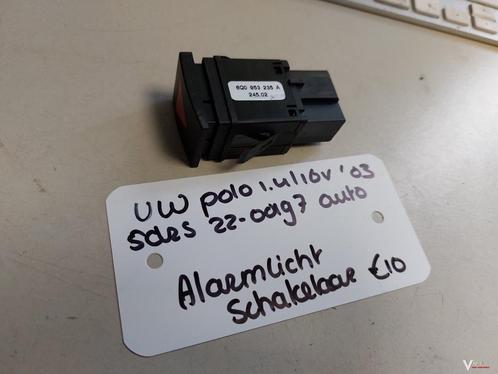 VW Polo 5drs 1.4/16v Alarmlichtschakelaar '03, Auto-onderdelen, Dashboard en Schakelaars, Gebruikt, Ophalen of Verzenden